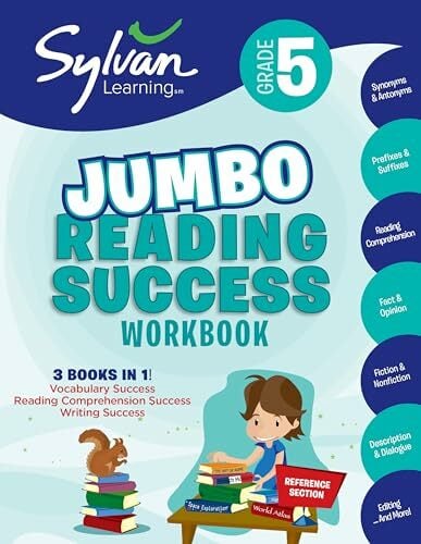 5th Grade Jumbo Reading Success Workbook: 3 Books in 1-- Vocabulary Success, Reading Comprehension Success, Writing Success; Activities, Exercises & ...... 5th Grade Jumbo Reading Success Workbook: 3 Books in 1-- Vocabulary Success, Reading Comprehension Success, Writing Success; Activities, Exercises & ... Ahead (Sylvan Language Arts Jumbo Workbooks)