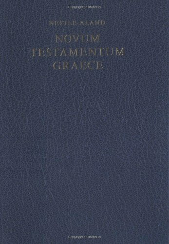 Novum Testamentum Graece. Taschenausgabe
