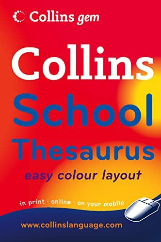 Collins Gem School Thesaurus (Collins School)