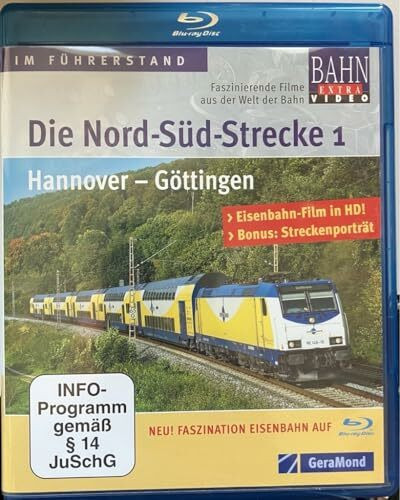 Die Nord-Süd-Strecke Teil 1 - Hannover - Göttingen [Blu-ray]