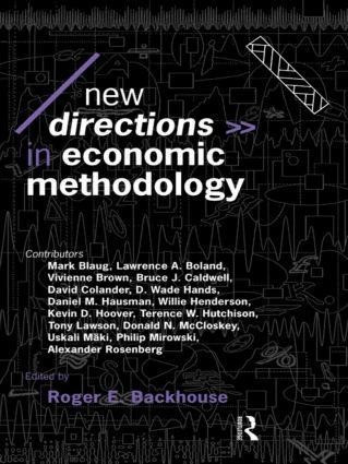 New Directions in Economic Methodology