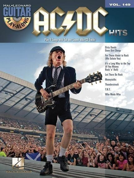 AC/DC Hits Guitar Play-Along Volume 149 Book/Online Audio [With CD (Audio)]