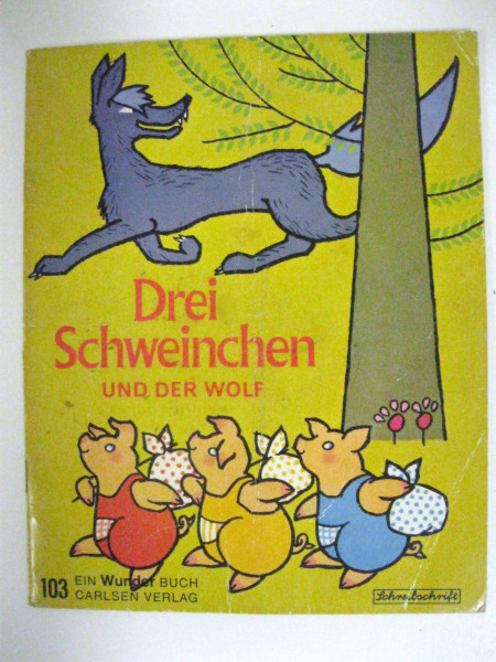 Drei Schweinchen Und Der Wolf