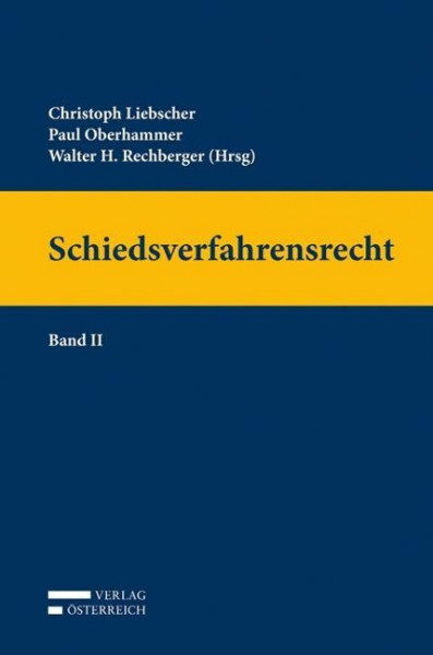 Schiedsverfahrensrecht