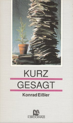 Kurz gesagt (RBtaschenbücher)