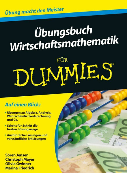 Übungsbuch Wirtschaftsmathematik für Dummies: Übung macht den Meister