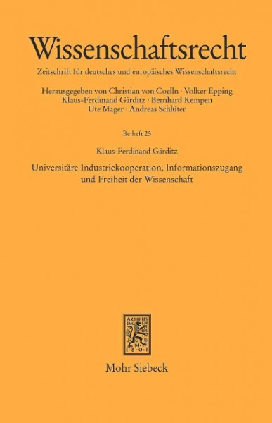 Universitäre Industriekooperation, Informationszugang und Freiheit der Wissenschaft