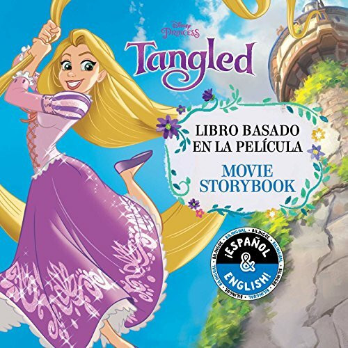 Disney Tangled: Movie Storybook / Libro basado en la película (English-Spanish) (Disney Bilingual)