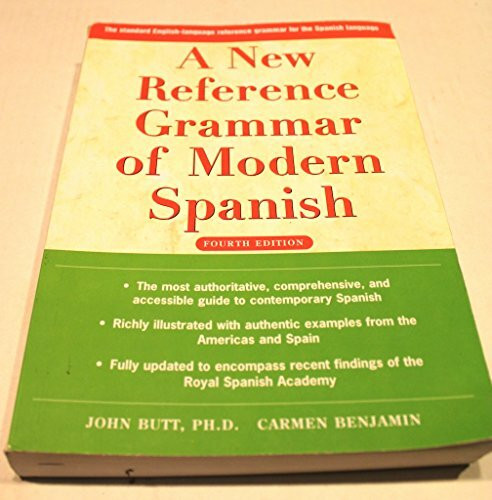 A New Reference Grammar of Modern Spanish