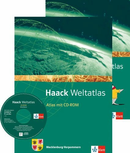 Haack Weltatlas. Ausgabe Mecklenburg-Vorpommern Sekundarstufe I: Atlas mit CD-ROM und Arbeitsheft Kartenlesen Klasse 5-10