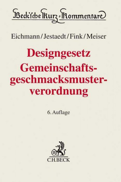 Designgesetz, Gemeinschaftsgeschmacksmusterverordnung