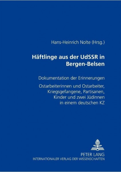 Häftlinge aus der UdSSR in Bergen-Belsen