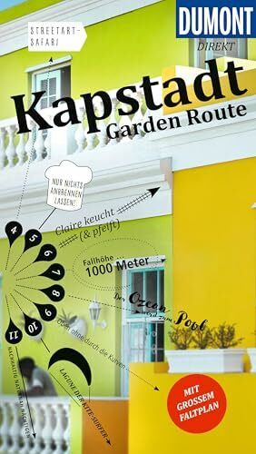 DUMONT direkt Reiseführer Kapstadt, Garden Route: Mit großem Faltplan