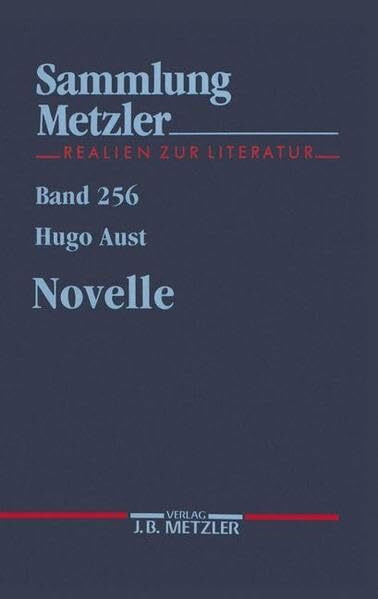 Novelle (Sammlung Metzler)