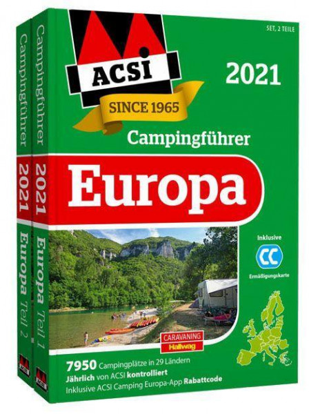 ACSI Internationaler Campingführer Europa 2021