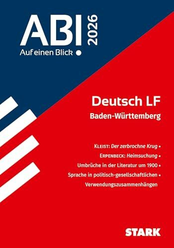 STARK Deutsch - Abi - Auf einen Blick! 2026 BW (Skripte / Abi - Auf einen Blick!)
