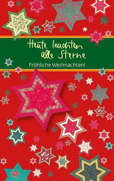 Heute leuchten alle Sterne: Fröhliche Weihnachten! (Eschbacher Mini Präsent)