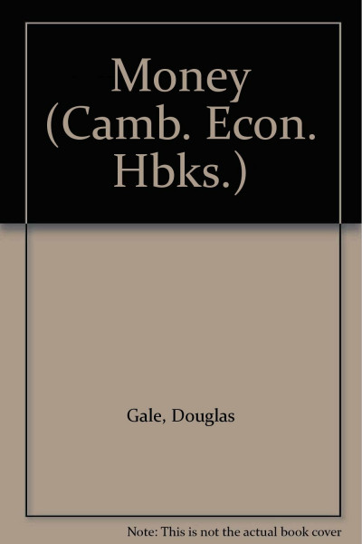 Money (Cambridge Economic Handbooks)