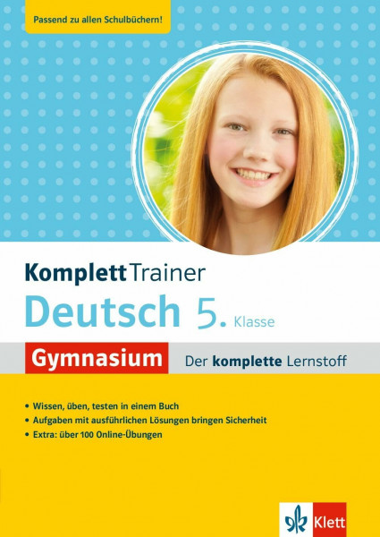 Klett KomplettTrainer Gymnasium Deutsch 5. Klasse: Der komplette Lernstoff