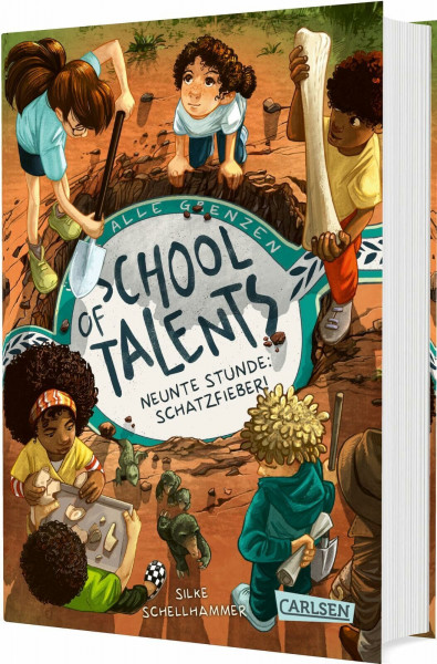 School of Talents 9: Neunte Stunde: Schatzfieber!: Witzige Kinderbuchreihe ab 8 Jahren über ein geheimes Internat für Kinder mit übernatürlichen Begabungen (9)