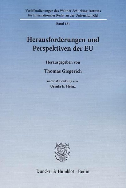 Herausforderungen und Perspektiven der EU