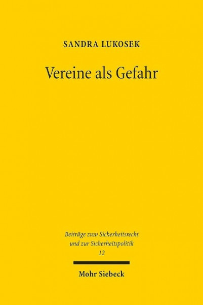 Vereine als Gefahr