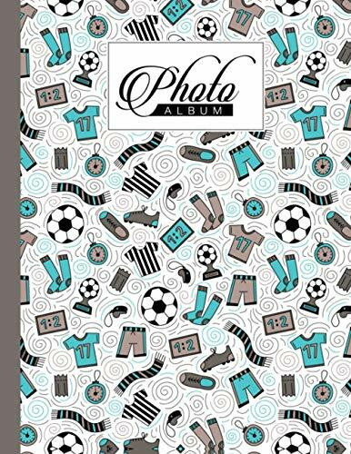 Photo Album: Football Album, Large Photo Albums with Writing Space Memo, Extra Large Capacity Picture Album, Family, Baby, Wedding, Travel Photo Book, 120 Pages, Size 8.5" x 11" by Barbara Foreman