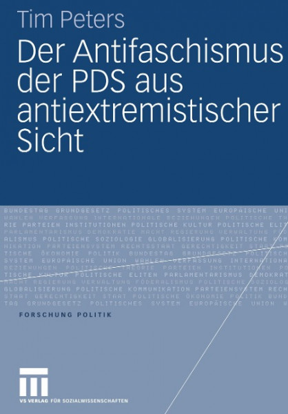 Der Antifaschismus der PDS aus antiextremistischer Sicht