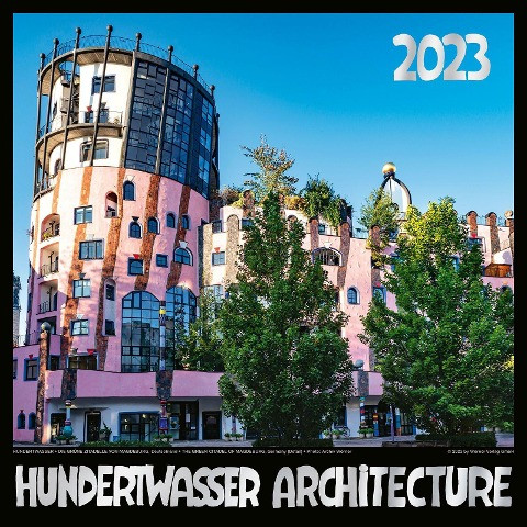 Hundertwasser Broschürenkalender Architektur 2023