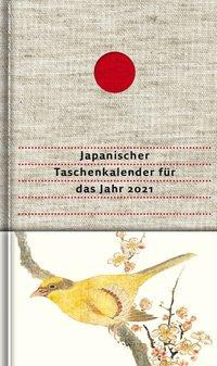 Japanischer Taschenkalender für das Jahr 2021