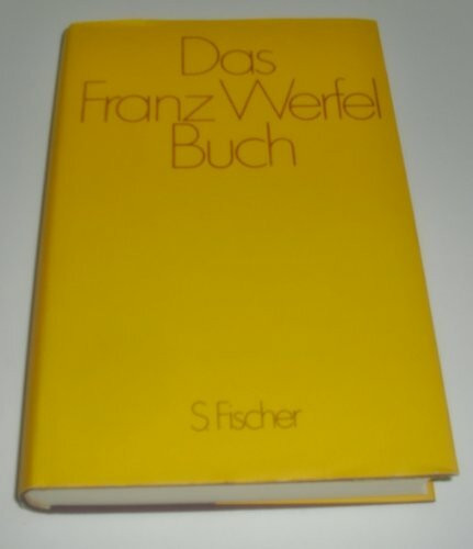 Das Franz Werfel Buch