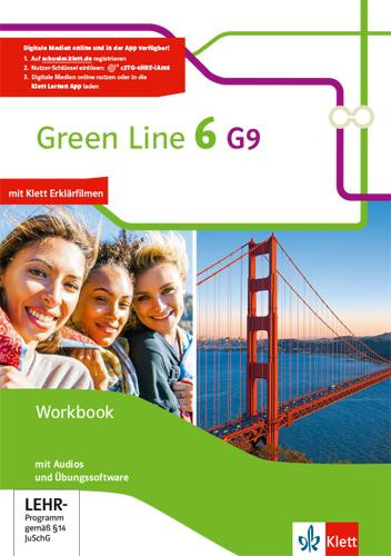 Green Line 6 G9. Workbook. Workbook mit Audios und Übungssoftware Klasse 10