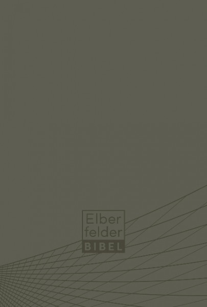 Elberfelder Bibel - Standardausgabe, ital. Kunstleder grau