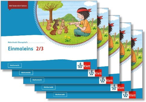 Mein Anoki-Übungsheft. Einmaleins. Übungsheft im 5er-Paket Klasse 2/3