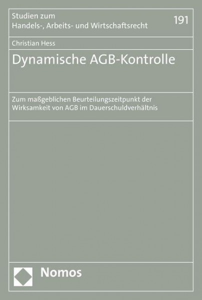 Dynamische AGB-Kontrolle