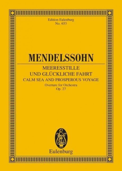 Meeresstille und glückliche Fahrt / Clam Sea and Prosperous Voyage