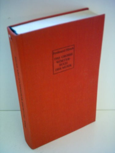Ferdinand Hirsch: Das grosse Wörterbuch der Musik