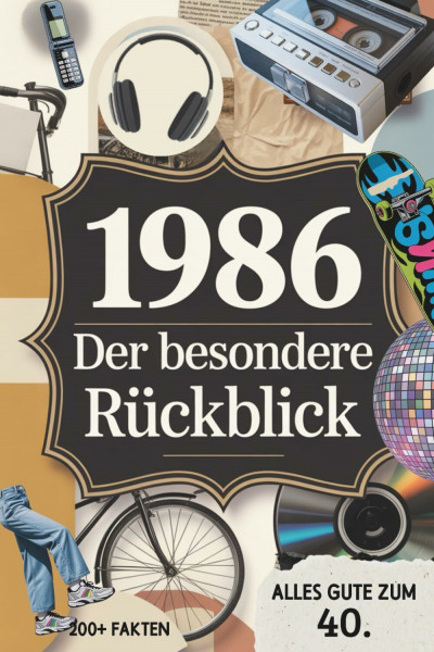 1986 – Der besondere Rückblick: Das perfekte Geburtstagsgeschenk zum 40. mit kuriosen Fakten, Erinnerungen und Ereignissen aus vier Jahrzehnten