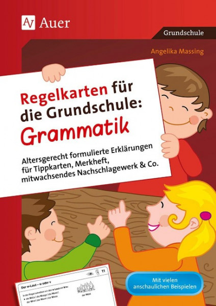 Regelkarten für die Grundschule Grammatik