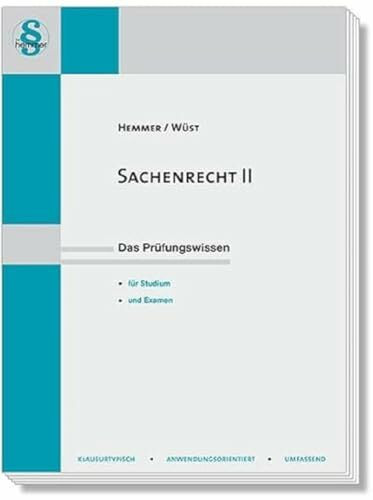 14020 - Sachenrecht II: Das Prüfungswissen für Studium und Examen (Skripten - Zivilrecht)