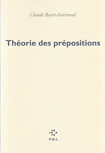 Théorie des prépositions