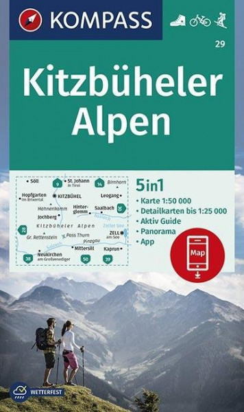 Kitzbüheler Alpen 1:50 000