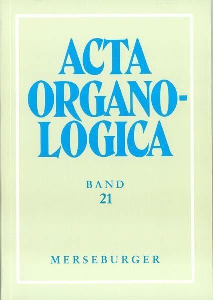 Acta Organologica