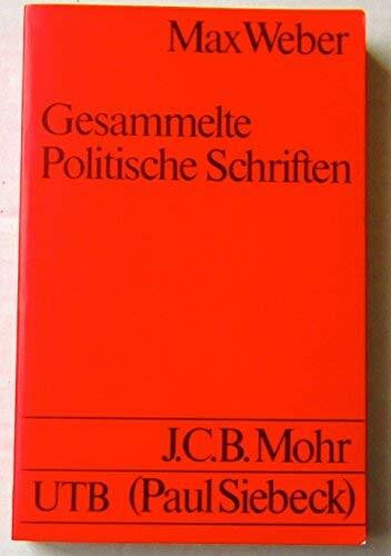 Gesammelte Politische Schriften