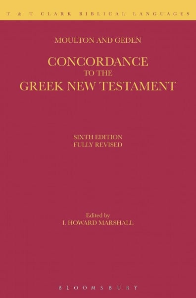 A Concordance to the Greek New Testament