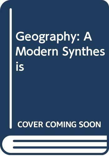 Geography: A Modern Synthesis