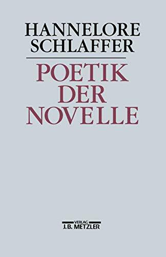 Poetik der Novelle