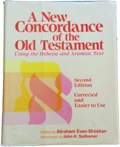 New Concordance of the Old Testament