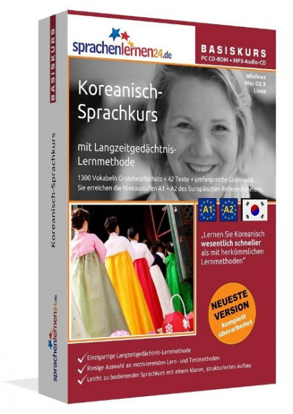 Sprachenlernen24.de Koreanisch-Basis-Sprachkurs. CD-ROM