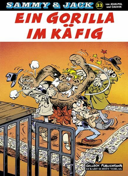 Sammy und Jack: Band 33: Ein Gorilla im Käfig